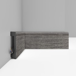 Плинтус напольный DECOMASTER D235-86 ДМ (80*17*2400 мм)